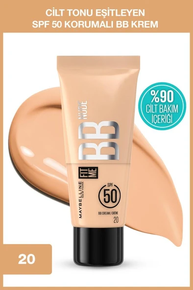 Maybelline New York Fit Me SPF50 BB Krem  20 ürün görseli 1