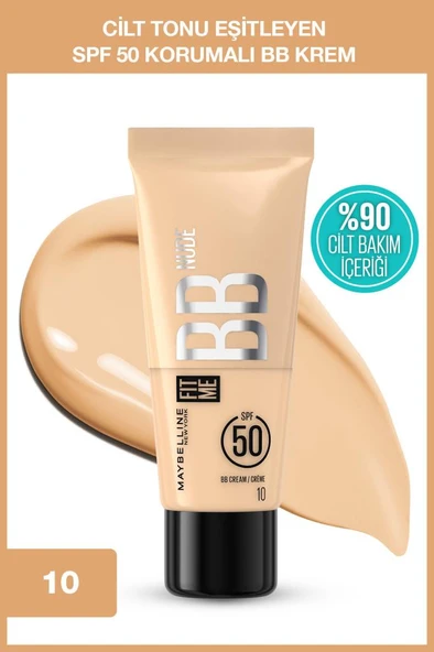 Maybelline New York Fit Me SPF50 BB Krem 10 ürün görseli 1