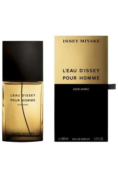Issey Miyake L'Eau D'Issey Pour Homme Noir Ambre EDP 100 ml Erkek Parfüm ürün görseli 1