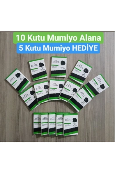 Mumiyo Takviye Edici Gıda 10 Kutu Alana 5 Kutu Hediye ürün görseli 1