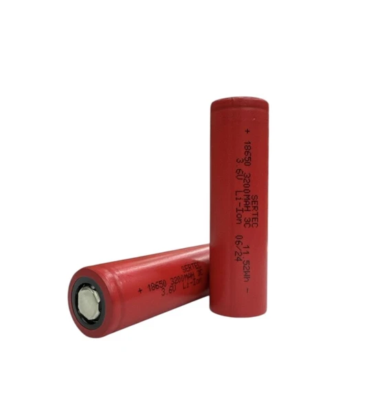 18650 3.7V 3200 Mah 3C Li-Ion Şarjlı Pil ürün görseli 1