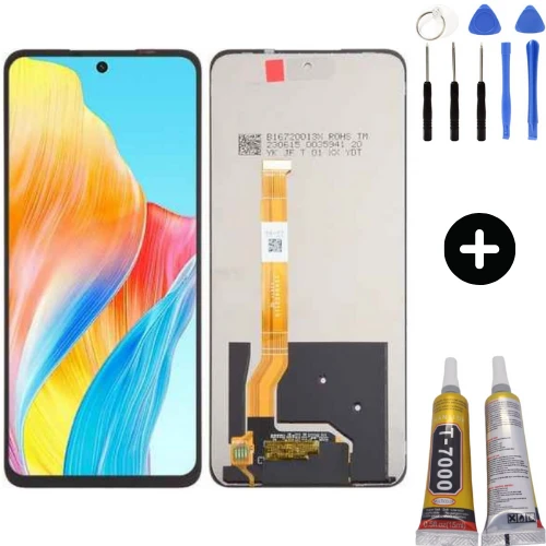 Oppo A58 4G Uyumlu Servis Lcd Ekran Dokunmatik + Montaj Seti ürün görseli 1