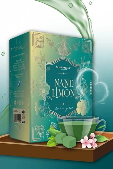 MARATON Nane Limon Çayı (Yeşil Nane, Melisa, Tarçın, Muskat, Yenibahar, Zencefil) ürün görseli 1