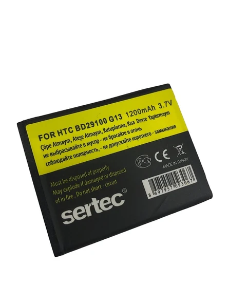 HTC   HD3 - G13 / BD29100 Uyumlu Batarya ürün görseli 1