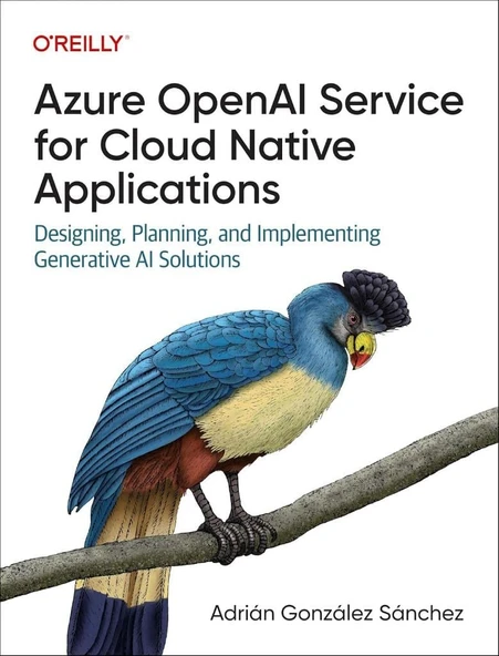 Azure OpenAI Service for Cloud Native Applications: Designing, Planning, and Implementing Generative AI Solutions - Adrián González Sánchez ürün görseli 1