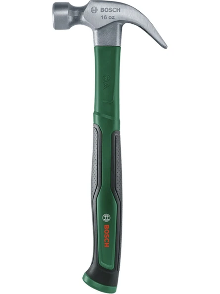 Bosch Uzun Çatal Ağızlı Çekiç 16 Oz 1.600.A02.ZA2 ürün görseli 1