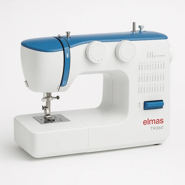 Elmas TR360 Dikiş Makinesi (Uzatma Tabla Hediyeli) - Mavi ürün görseli 1