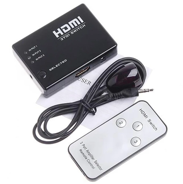 ZR272 301 Hdmı 3 Port Switch ürün görseli 1