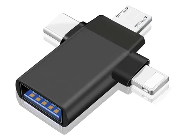 ZR172 Siyah T Otg Çoğaltıcı Aparat ürün görseli 1
