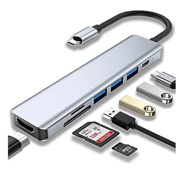 ZR36 Type-C 7 Port Connector ürün görseli 1
