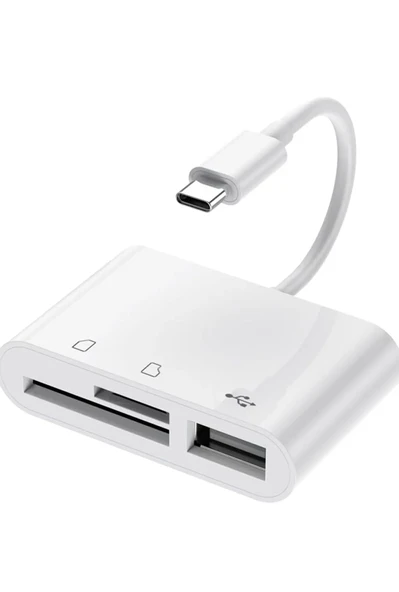 ZR823 Type-C Sd Micro Sd Card Reader ürün görseli 1