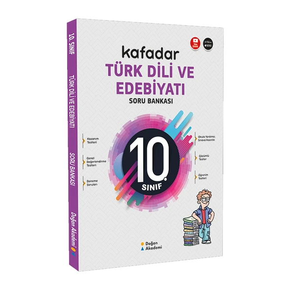 Doğanakademi 10.Sınıf Edebiyat  Kafadar Soru Banka ürün görseli 1