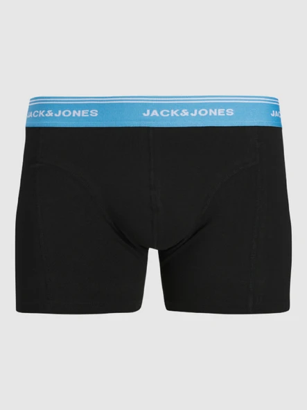 JACK JONES Erkek 3 lü Paket Pamuklu Boxer 12285144 ürün görseli 1