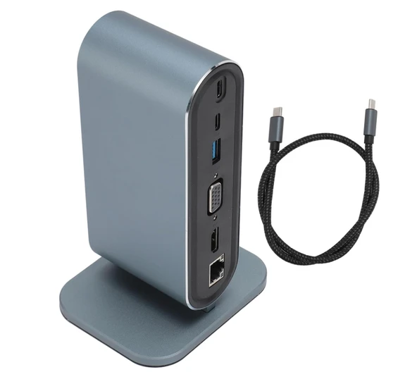 ZR773 Type-C Support 4K 12 İn 1 Dock Model Pd Station ürün görseli 1