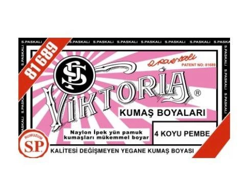 Viktoria Kumaş Boyası Koyu Pembe ürün görseli 1