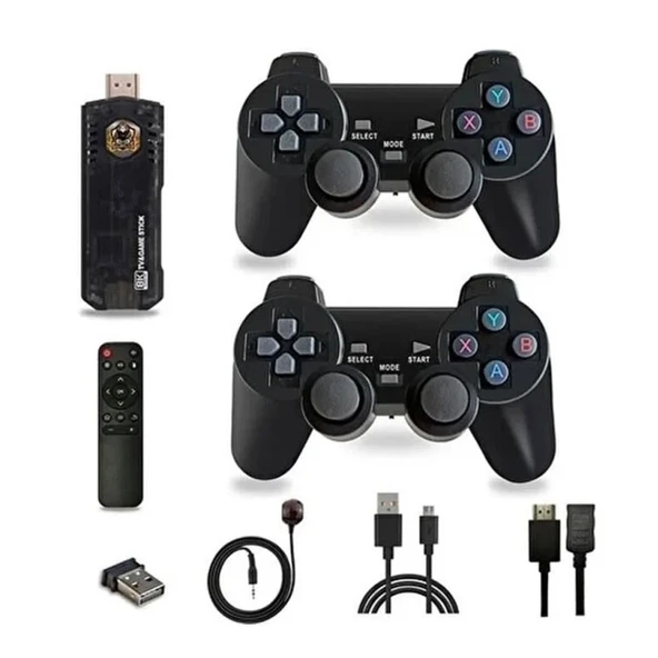GC-06 5g 8K Ultra Hd 64 GB Tv Box + Game Box Android Tv + Oyun Konsolu Atari 2 in1 ürün görseli 1