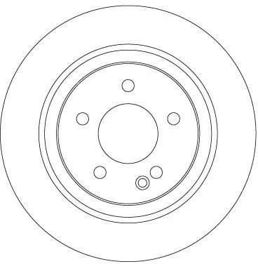 Mercedes Fren Diski Arka V-Class W447 14> Vito W447 14> - Trw Df6788s ürün görseli 1