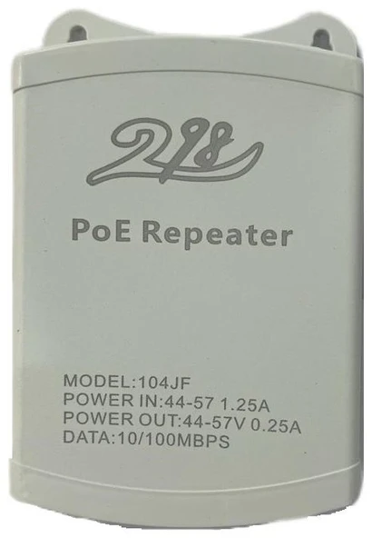 ROSE 4PORT POE 10/100 Mbps 1/4 Dış Ortam POE Repeater - 104JF ürün görseli 1