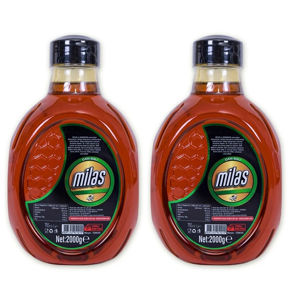 Milas Üreticiler Birliği Çam Balı 2 x 2 KG ürün görseli 1