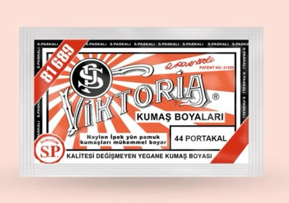 Viktoria Kumaş Boyası Portakal ürün görseli 1