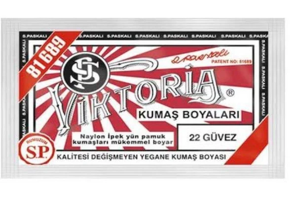 Viktoria Kumaş Boyası Güvez ürün görseli 1