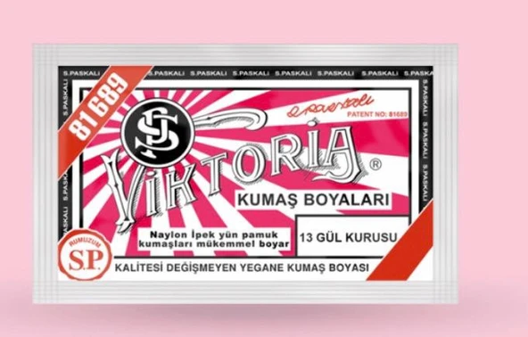 Viktoria Kumaş Boyası Gül Kurusu ürün görseli 1