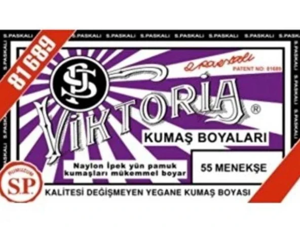 Viktoria Kumaş Boyası Menekşe ürün görseli 1