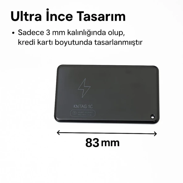 Apple Uyumlu Akıllı Takip Kartı - Resim 4