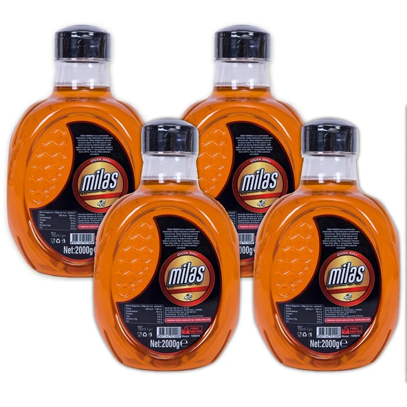 Milas Üreticiler Birliği Çiçek Balı 4 x 2 KG ürün görseli 1