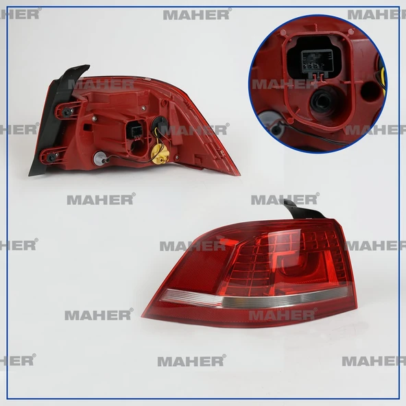 3AE945207B STOP LAMBASI PASSAT 11-14 DIŞ SOL LED ürün görseli 1