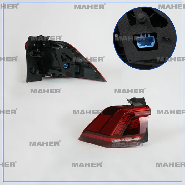 5NA945207C STOP LAMBASI TIGUAN 16-20 DIŞ SOL LED HIGHLINE ürün görseli 1