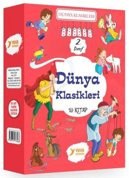 2. Sınıf Dünya Klasikleri 10 Kitap Kutulu ürün görseli 1