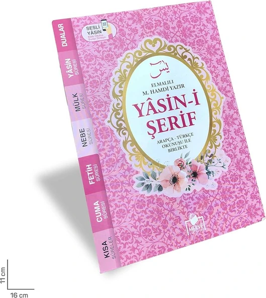 Yasin-i Şerif (pembe) Çanta Boy Kampanyalı ürün görseli 1