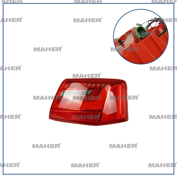4G5945096A STOP LAMBASI A6 12-15 LEDLİ DIŞ SAĞ ürün görseli 1