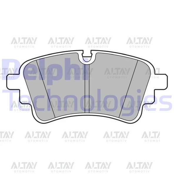 8W0698451AC FREN BALATA A4 / A5 / A6 / A7 / Q5 16= ARKA ürün görseli 1