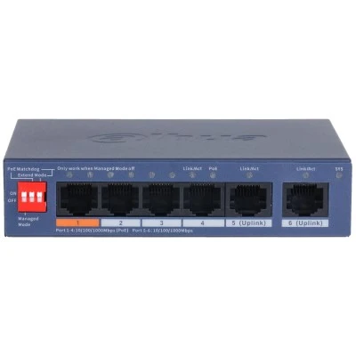 Dahua 4 Port 1000Mbps Cloud PoE (CHS4206-4GT-60) ürün görseli 1