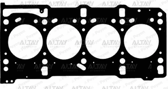 55209072 SİLİNDİR KAPAK CONTA ALBEA / LINEA / DOBLO / FIORINO / PUNTO / ASTRA H / CORSA 1.3JTD-Z13DTH 0.92mm ürün görseli 1