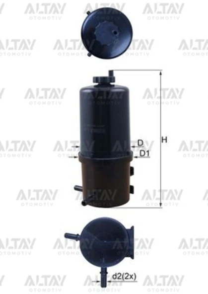 2H0127401B YAKIT FİLTRESİ (MAZOT) AMAROK 10= 2.0 TDI CDBA-CNFA-CNFB-CDCA ürün görseli 1