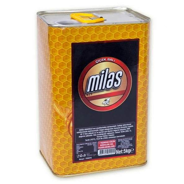 Milas Üreticiler Birliği Çiçek Balı 5 KG ürün görseli 1