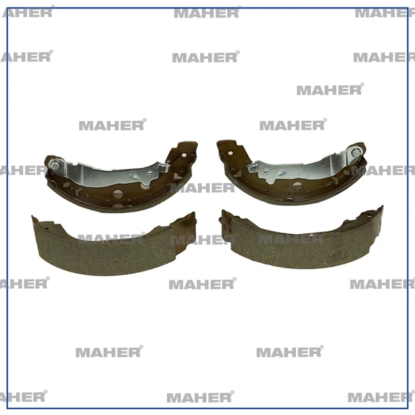 7701208063 FREN BALATA KANGOO  97-08 / PRIMERA 96-02 LEVYELİ BÜYÜK TİP PABUÇ ARKA +1mm ürün görseli 1