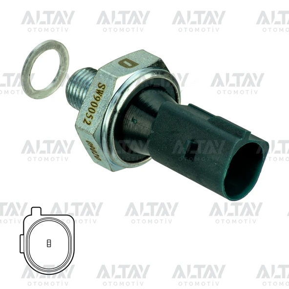 03C919081 MÜŞÜR YAĞ GOLF5 / GOLF6 / JETTA / A3 / LEON 04-13 BAG-BLF-BLP-CAXA-CAVA 1.4 TSİ-1.6 FSİ (YEŞİL) ürün görseli 1