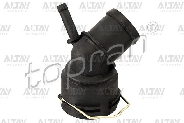 6Q0122291E SU FLANŞI RADYATÖR GOLF / JETTA / CADDY / PASSAT / POLO / A3 / LEON / OCTAVİA 04= 1.2-1.4-1.6 FSI-1.9 TDİ ürün görseli 1