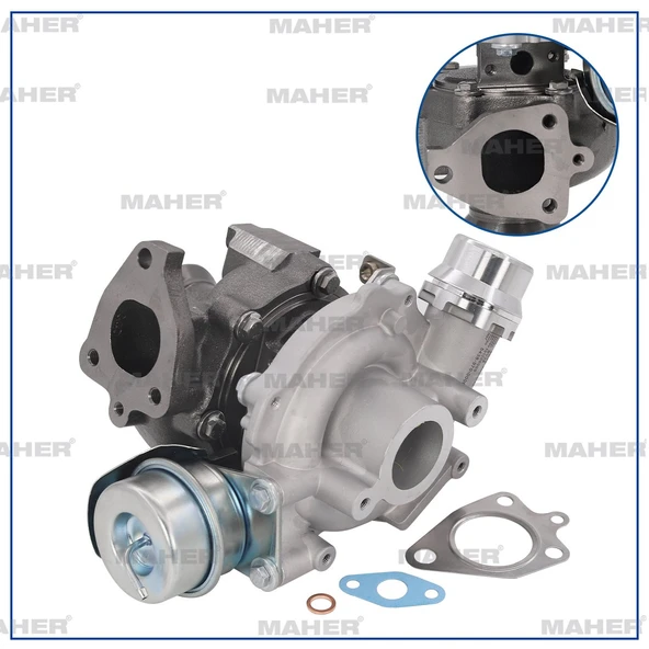 144110980R TURBO MEGANE IV / DUSTER II / KANGOO III / KADJAR / QASHQAI II / CITAN 1.5DCI K9K 110HP EURO6 ürün görseli 1