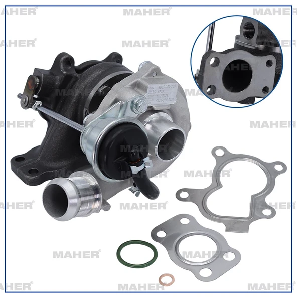 0375N6 TURBO  BIPPER / NEMO 1.4 HDI ürün görseli 1