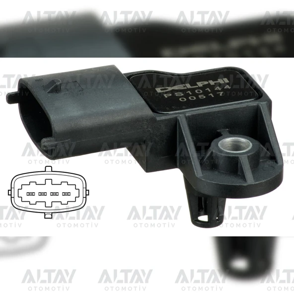 55219298 - 1235084 BASINC SENSORU EMME OPEL ASTRA H / CORSA D / FIAT DOBLO / PUNTO / DUCATO Z13DTH ürün görseli 1