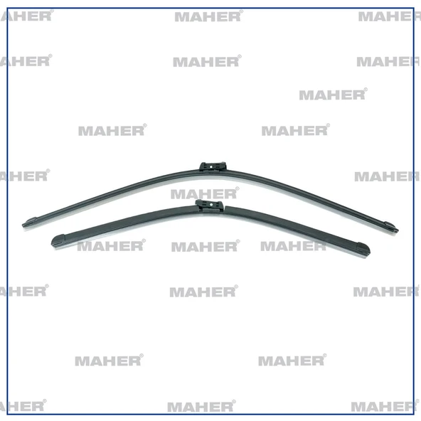 8U1955425 SİLECEK SÜPÜRGESİ TAKIM A5 / Q3 11-18 / TT / KODIAQ 16= / PANAMERA 16= 16mm BUTON 24+21 A862S (600mm+530mm) ürün görseli 1