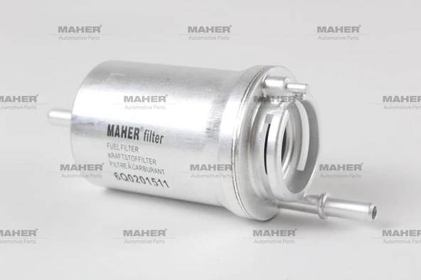 6Q0201511 YAKIT FILTRESI (BENZIN) POLO / FABIA / A3 / GOLF5 / JETTA / CORDOBA 02= 1.4 16V-1.6-1.6 16V BUD- BBY-BKY-BBZ-BGU-BLF-BLP-BME-BSE (4 BAR) SUPAPSIZ ürün görseli 1
