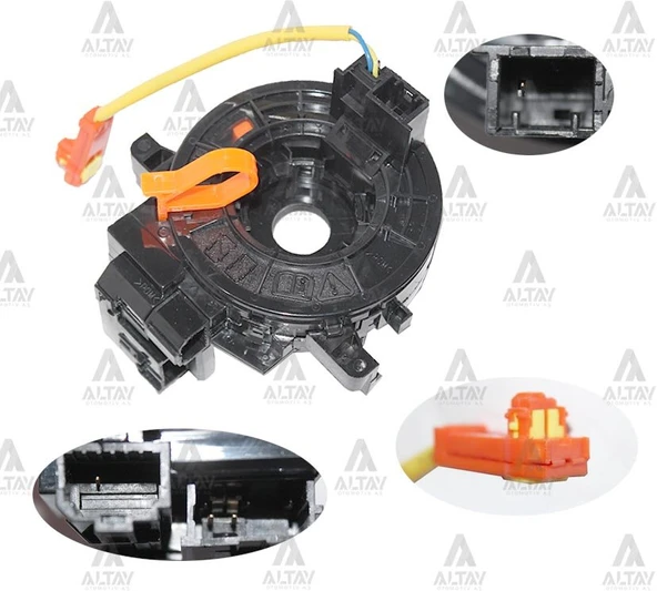 84306-12100 AIRBAG ÇEMBERİ (ZEMBEREK) COROLLA 07-11 / AVENSIS 03-09 / VERSO (JAPON) TEK KABLOLU ürün görseli 1