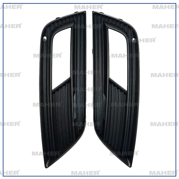 8K0807681K01C SİS LAMBA KAPAĞI A4 13-15 (SİS DELİKLİ) KROMLU SOL ürün görseli 1