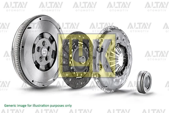 03L105266E DEBRİYAJ SETİ VOLANLI TRANSPORTER T5 04-09 AXB-AXC 1.9 TDİ ürün görseli 1